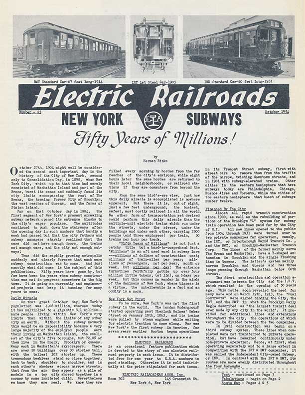 Electric Railroads