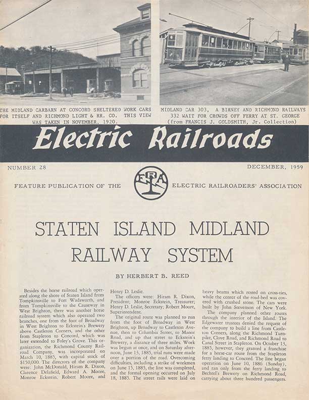 Electric Railroads